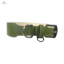 Cargar imagen en el visor de la galería, Classic Leather Wide Dog Collar Product vendor