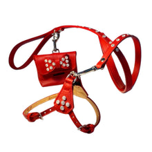 Load image into Gallery viewer, Brie Leather Step In Harness with Crystals on Side Tabs Product vendor