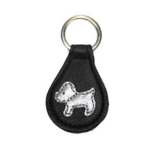 Cargar imagen en el visor de la galería, Malka Leather Dog Key FOB - Around The Collar NY