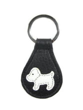 Cargar imagen en el visor de la galería, Malka Leather Dog Key FOB - Around The Collar NY