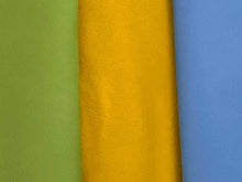 Cargar imagen en el visor de la galería, Mint, Yellow, Cornflower Blue leather