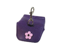 Load image into Gallery viewer, Ellie Poop Bag Holder with Crystal on Flower - Around The Collar NY