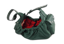 Load image into Gallery viewer, Jaxon Leather Holiday Dog Sling Carrier Product vendor