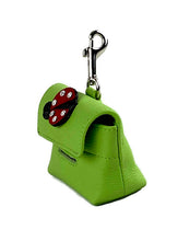 Load image into Gallery viewer, Eudora Ladybug Leather Poop Bag Holder - Around The Collar NY