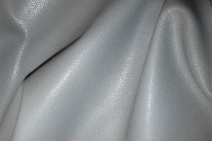 Light gray leather for pet accessories