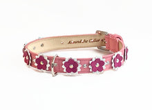 Load image into Gallery viewer, Penelope Flower Collar with Swarovski Crystals on Flower &amp; Collar - Around The Collar NY