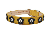 Load image into Gallery viewer, Riley Leather Flower Collar - Around The Collar NY