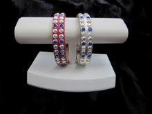 Load image into Gallery viewer, Ava Double Row Austrian Crystal Christmas Leather Dog Collar Product vendor