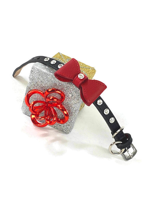 Bow_Brie Dog Collar 