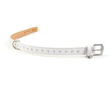 Load image into Gallery viewer, Brie Leather Collar with Single Row Clear Crystals