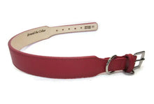 Load image into Gallery viewer, Classic Leather Wide Dog Collar