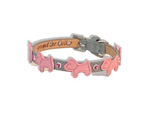 Load image into Gallery viewer, Leather dog MALKA pet collar