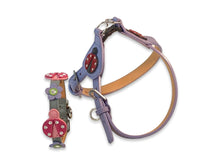 Load image into Gallery viewer, Ladybug Step-in Leather Dog Harness