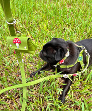 Cargar imagen en el visor de la galería, Luna Dog Collar with Mushrooms &amp; Flowers Product vendor