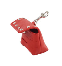 Load image into Gallery viewer, Winston Studs &amp; Eyelets Leather Poop Bag Holder Product vendor