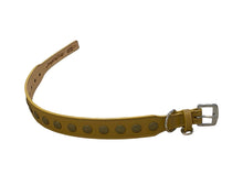 Load image into Gallery viewer, Wide Kobe Camel Leather Dog Collar