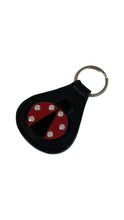 Load image into Gallery viewer, Ladybug Leather Key FOB