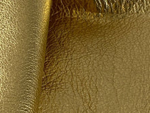 Load image into Gallery viewer, Gold leather for dog collars, leashes harnesses and poop bag holder by Around the Collar 