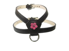 Load image into Gallery viewer, Ellie Flower Leather K Harness - Around The Collar NY