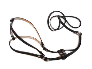 Classic Leather All-In-One Harness - Around The Collar NY