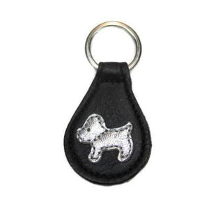 Malka Leather Dog Key FOB - Around The Collar NY