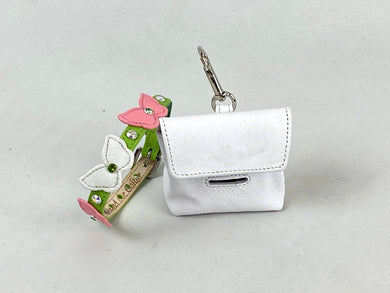 Classic Leather Poop Bag Holder