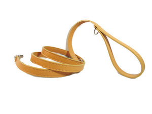 Classic Leather Dog Leash - Around The Collar NY