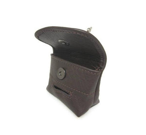 Classic Leather Poop Bag Holder