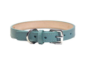 Classic Leather Dog Collar - Around The Collar NY