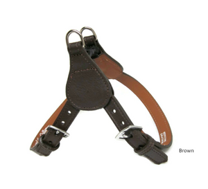Classic Leather Step-In Dog Harness