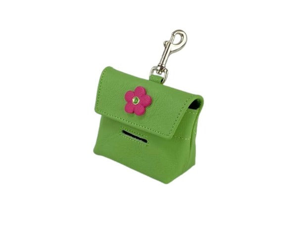 Ellie Poop Bag Holder with Crystal on Flower Product vendor