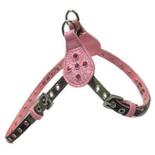 Load image into Gallery viewer, Brie Camouflage Leather Step-In Harness with Swarovski Crystals WIP - Around The Collar NY