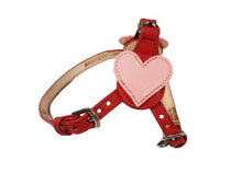 Load image into Gallery viewer, Heart Leather Step-In Harness - Around The Collar NY