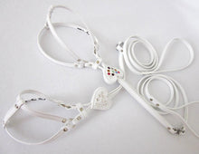 Load image into Gallery viewer, Heart All-In-One Harness with Crystals - Around The Collar NY