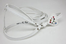 Load image into Gallery viewer, Heart All-In-One Harness with Multi Color Crystals