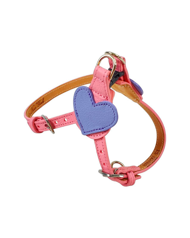 Heart Leather Step-In Dog Harness Product vendor