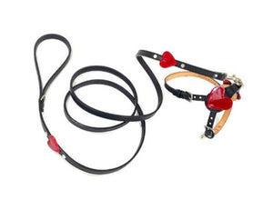 Heart Leather Step-In Dog Harness Product vendor