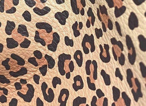 Leopard printed leather dog accessories