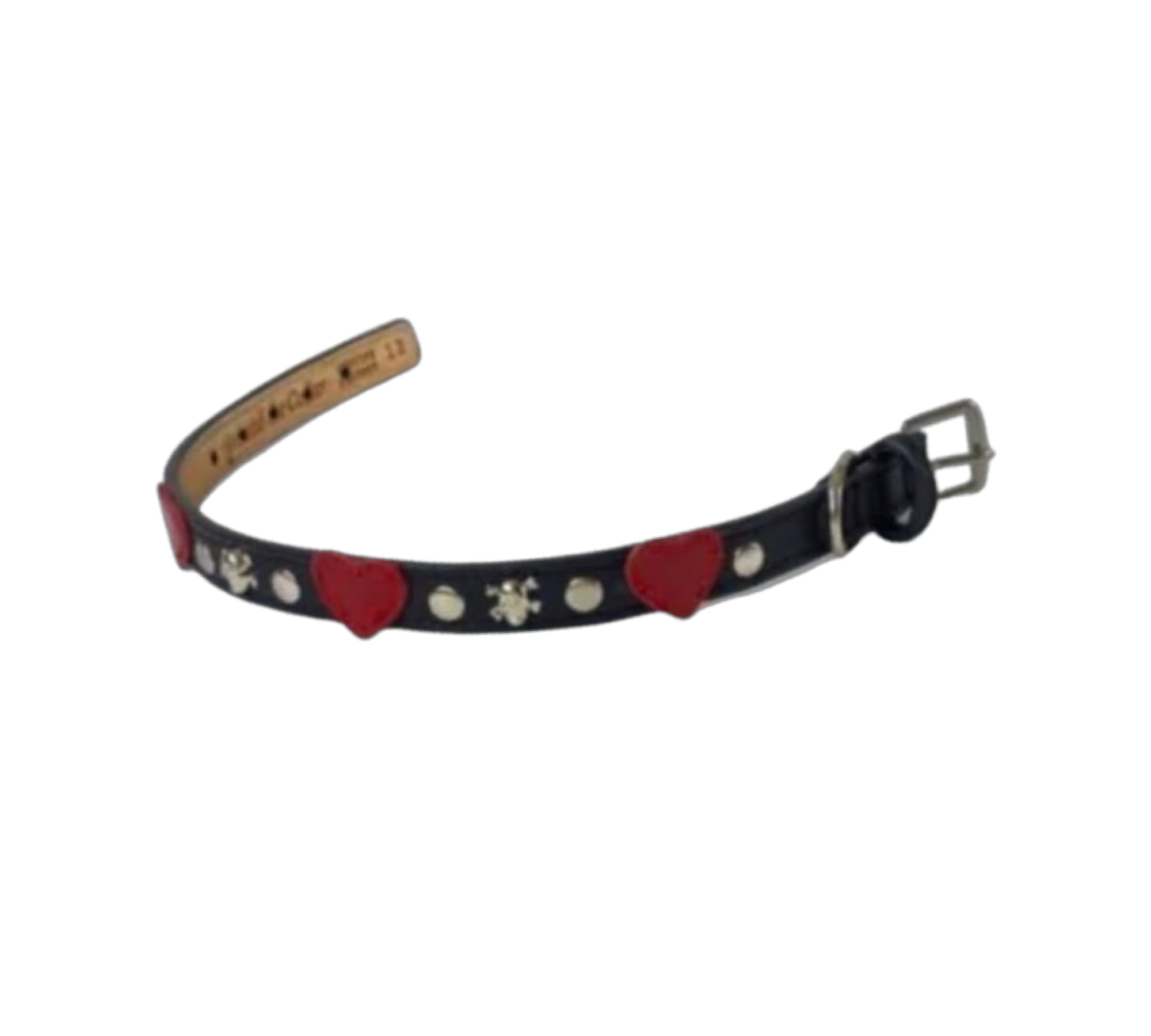 Heart deals dog collar
