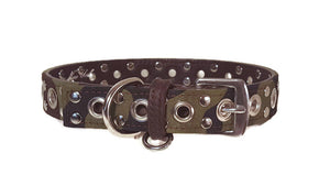 Jaxon Camouflage Eyelet & Stud Collar - Around The Collar NY