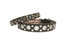 Load image into Gallery viewer, Brown leather Jaxon dog collar