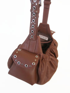 Jaxon Leather Sling Carrier - Around The Collar NY