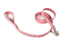 Load image into Gallery viewer, Lexus Crystal Cluster Leather Dog Leash Product vendor