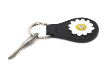 Load image into Gallery viewer, Maci Leather Flower Key FOB - Around The Collar NY