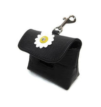 Load image into Gallery viewer, Maci Leather Flower Poop Bag Holder - Around The Collar NY