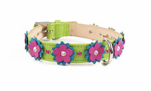 Load image into Gallery viewer, Penelope Flower Collar with Swarovski Crystals on Flower &amp; Collar - Around The Collar NY