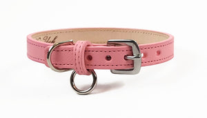 Classic Leather Dog Collar - Around The Collar NY