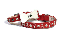 Load image into Gallery viewer, Stella Jewel Cluster Christmas Dog Collar Product vendor