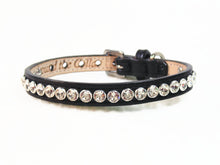 Load image into Gallery viewer, Shanti Christmas Dog Leather Collar