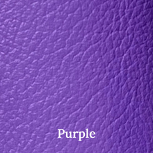 Load image into Gallery viewer, Purple leather Hopee dog collar